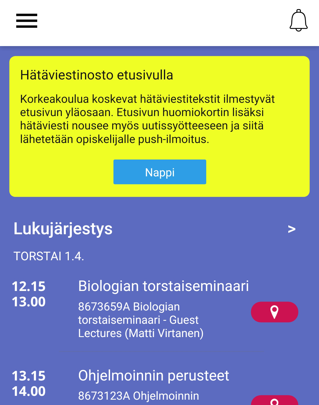 Tuudon hätäviesti