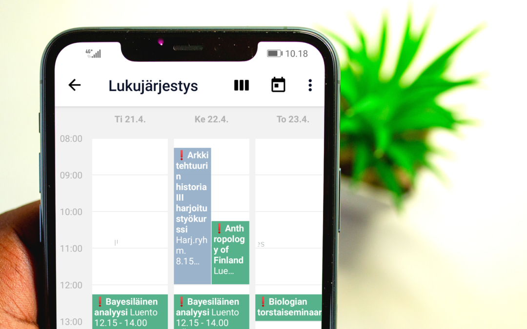 Syncing the Tuudo calendar with an external calendar