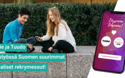 Suomen suurin korkeakoulutettavien rekrytapahtuma on Tuudon ja Oikotien yhteistyön tulos